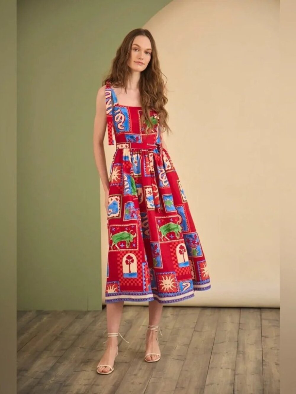 Hunter Bell Quincy Dress in Santa Fe Size 8 NWT